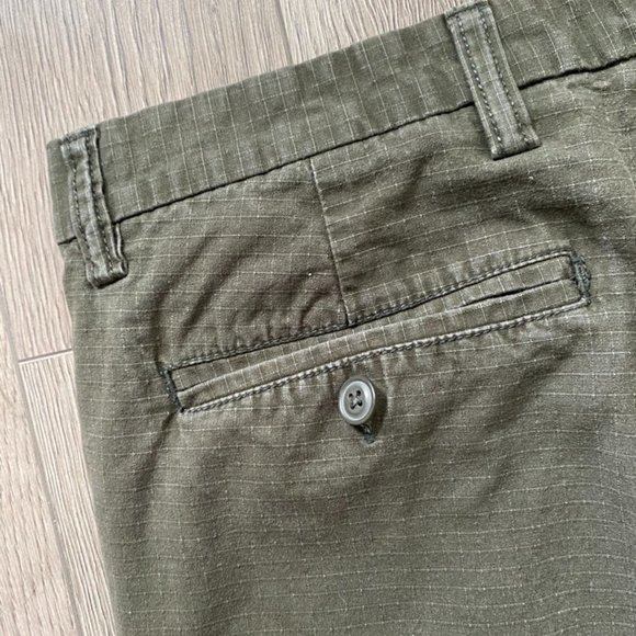 Mens Old Navy Olive Green Slim Pants - Picture 7 of 8